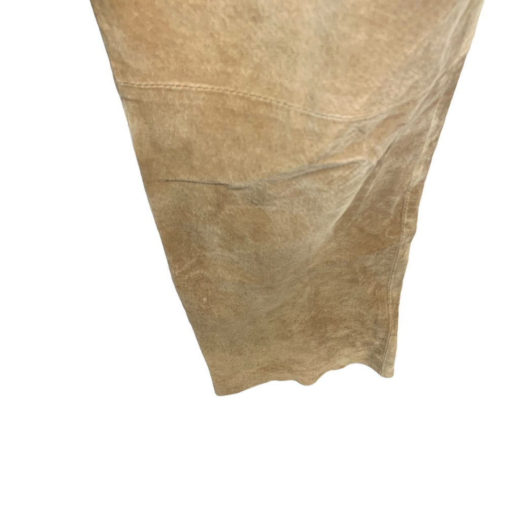 90's Jou Jou Skins 100%  Suede Leather Pants SZ 7/8