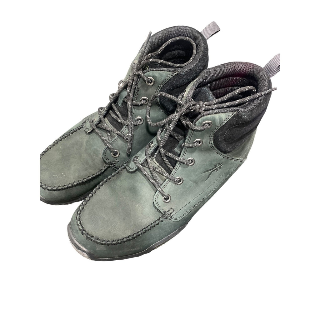 Kuru Quest Forest Green Nubuck Leather Orthopedic Hiking Boots Gorpcore Mens 13