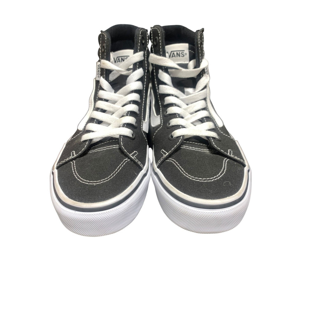 Vans Sk8-Hi Black White High Top Canvas Sneakers Womens 8 Mens 6.5 VN000D5IB8C