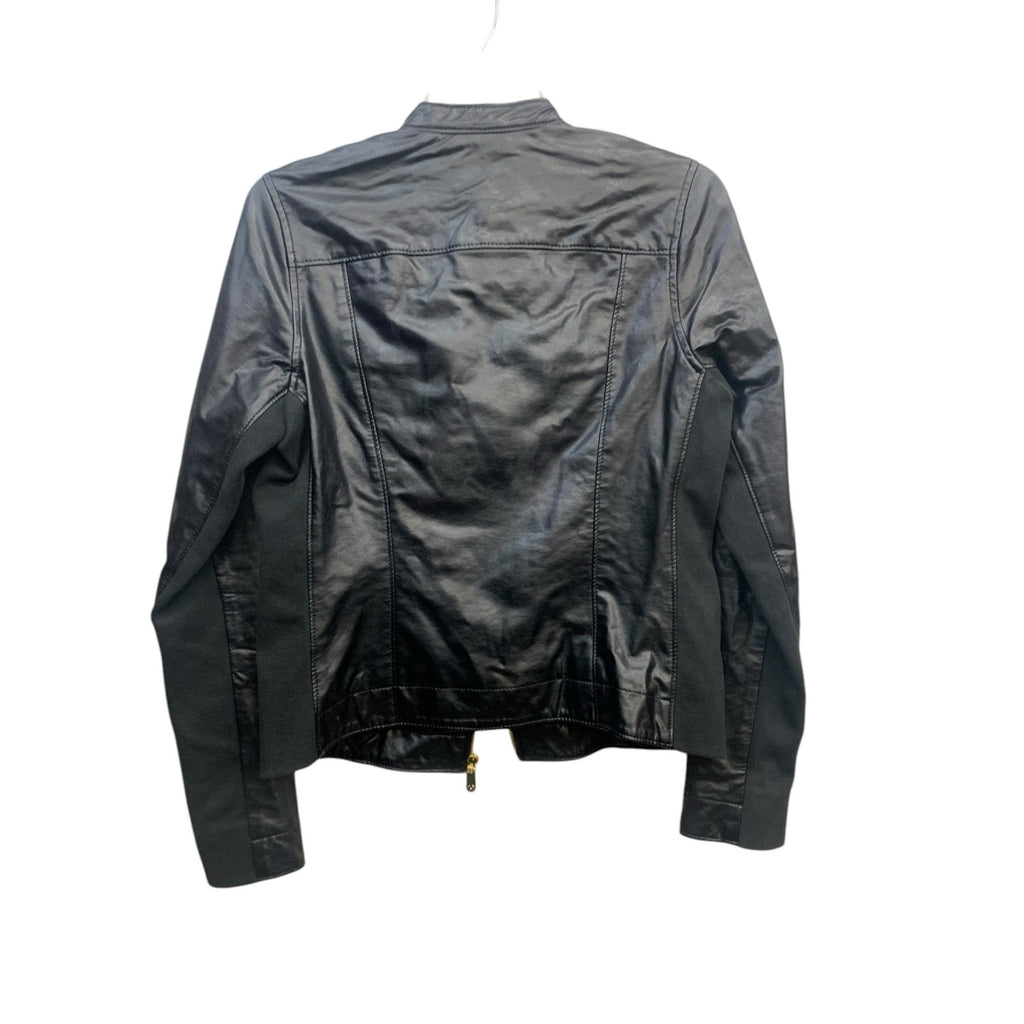 Authentic True Religion Leather Biker Jacket SZ M
