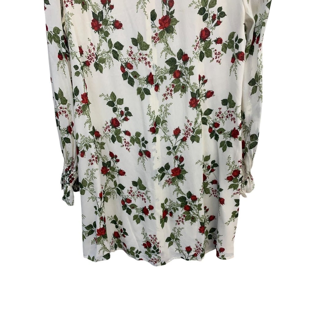 REFORMATION Jourdan Dress Ivory/Floral SZ Small BabyDoll