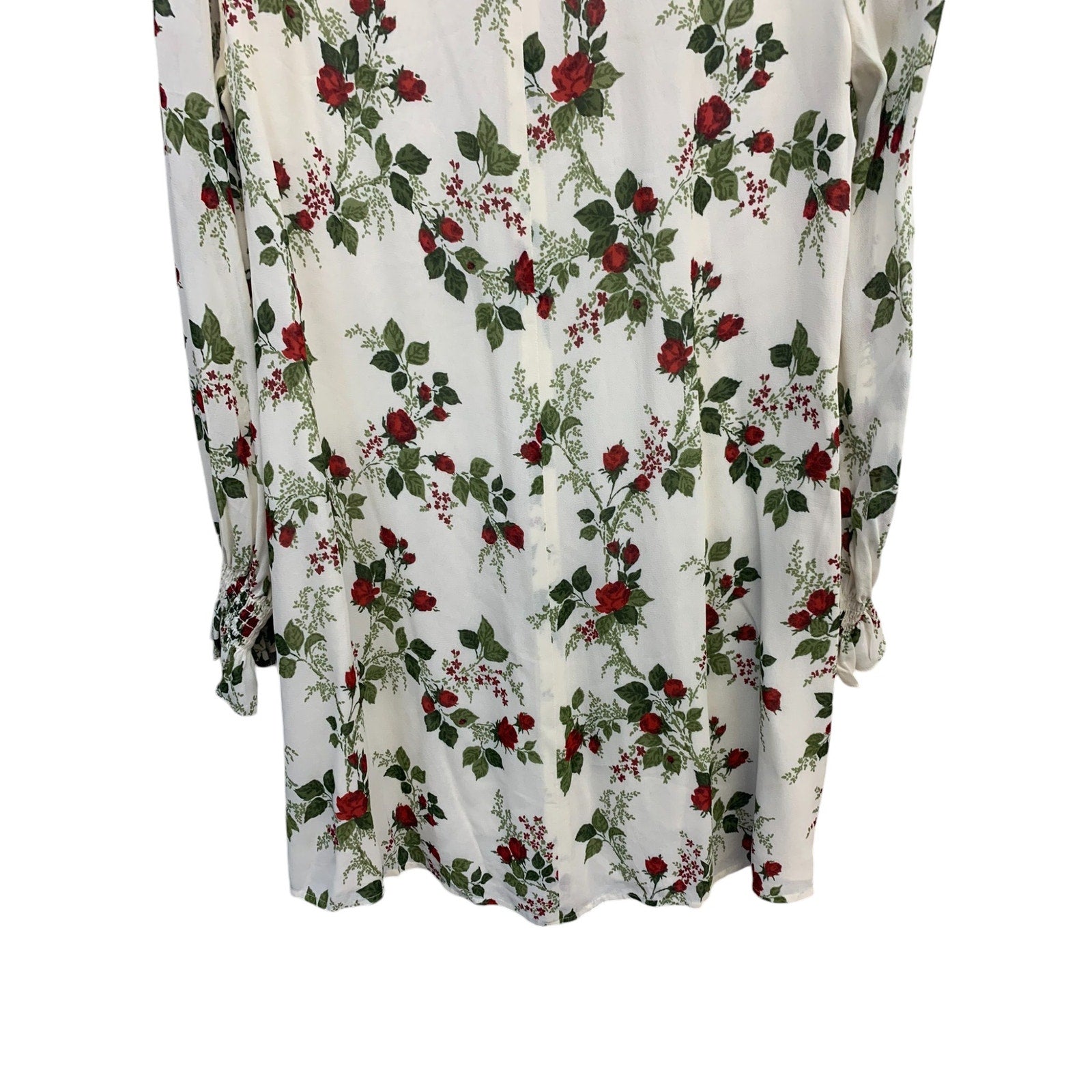 REFORMATION Jourdan Dress Ivory/Floral SZ Small BabyDoll