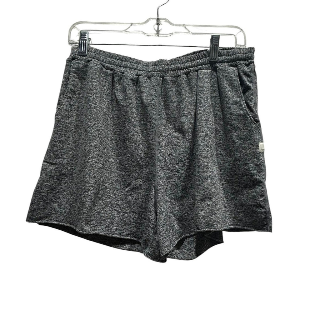 Vuori VW3007 Womens M Boyfriend Grey Heather Soft Pull On Shorts Lounge Gym