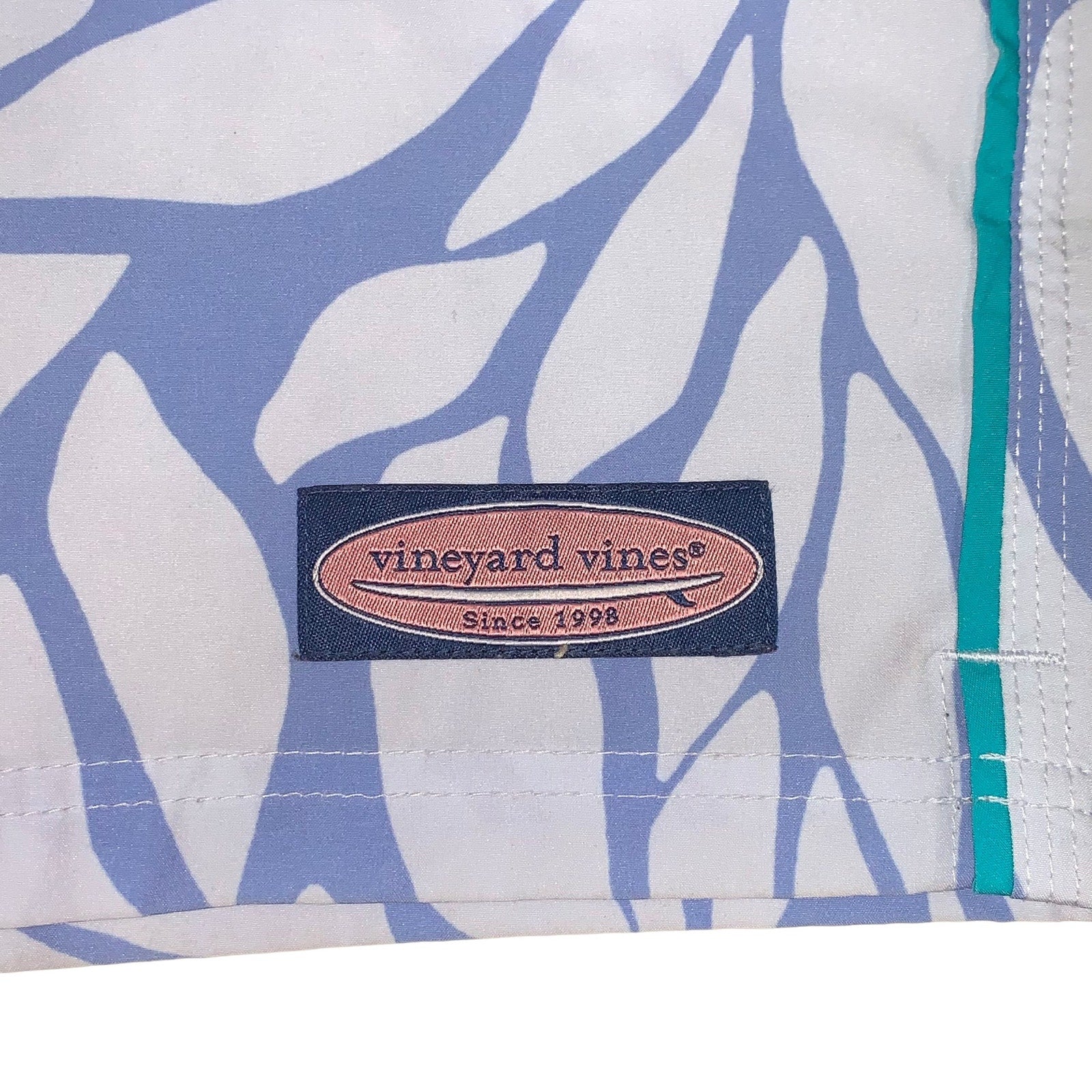 Vineyard Vines 7" Printed Chappy Swim Trunks SZ 2XB Shorts