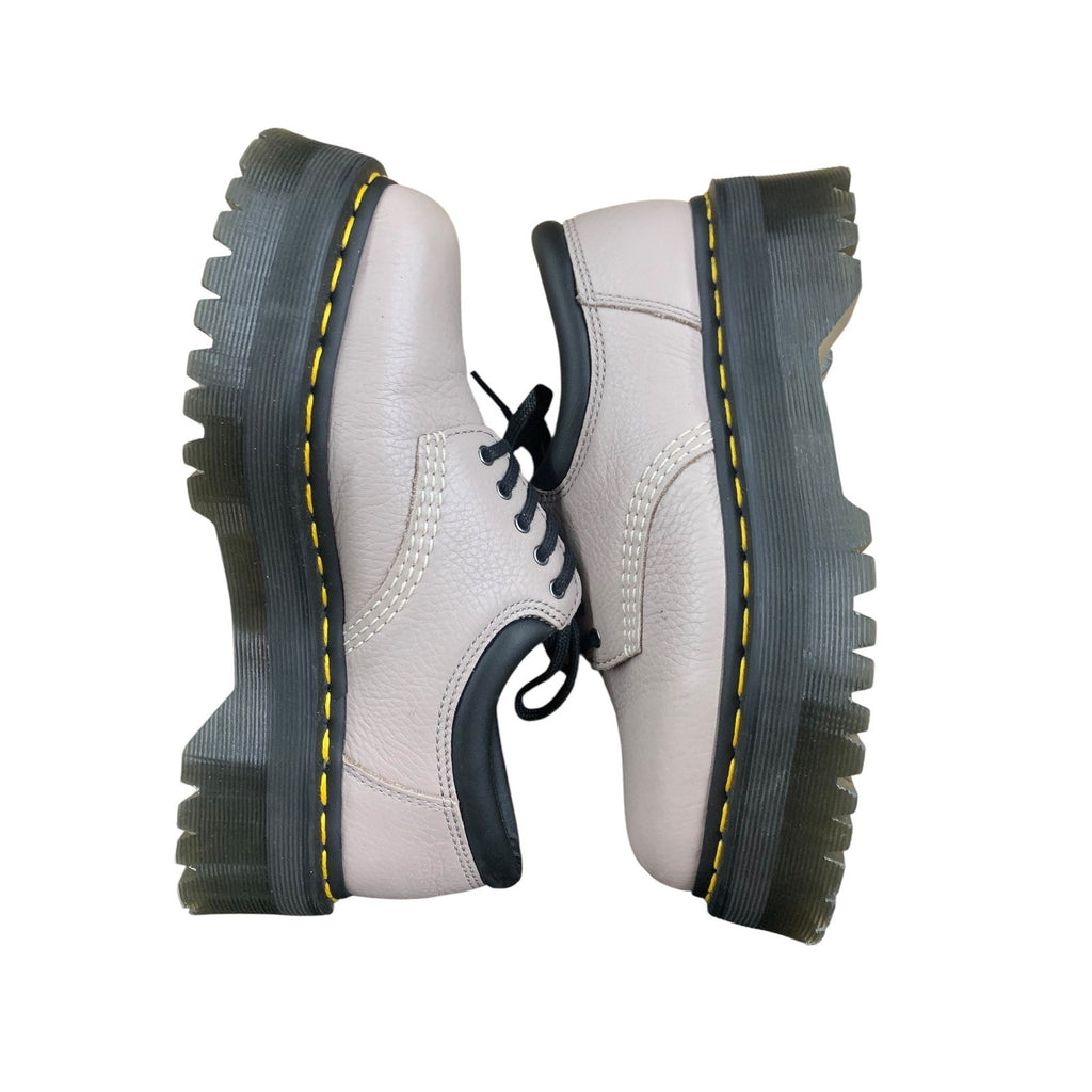 Dr. Martens 1461 Quad Platform Leather Oxford Shoes Women's Size 8