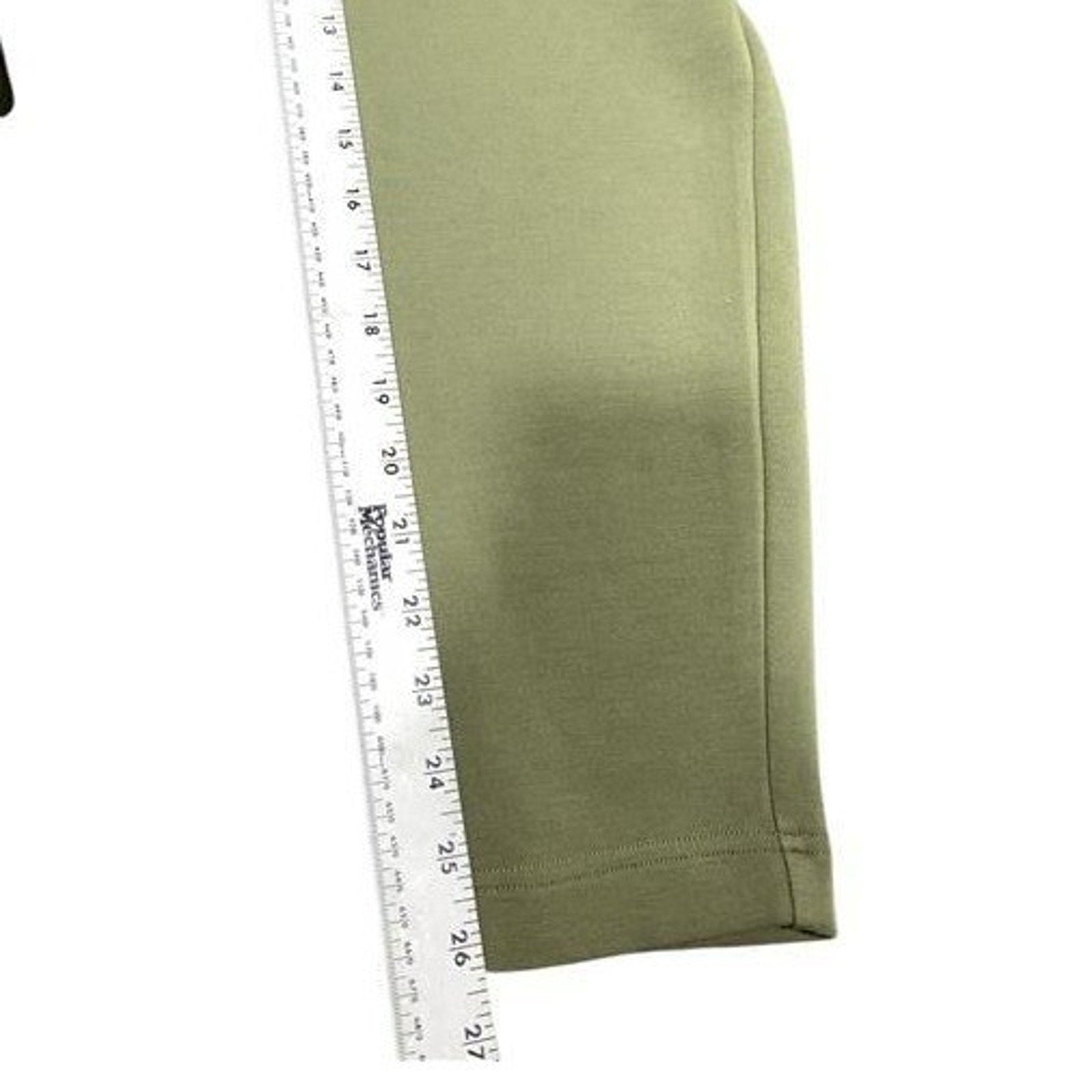 Varley DoubleSoft Varley Slim Pant 25" Olive Green High Rise Sweatpants Small