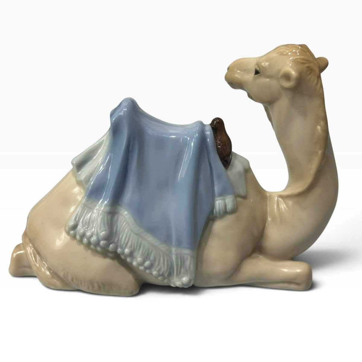 Avon 1994 Source of Fine Collectibles Porcelain Resting Camel Nativity Figurine