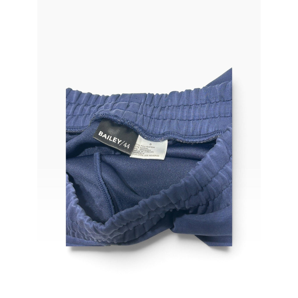 Bailey 44 Navy Blue Mock Neck Soft Knit Modal Sweatshirt & Pants Set small