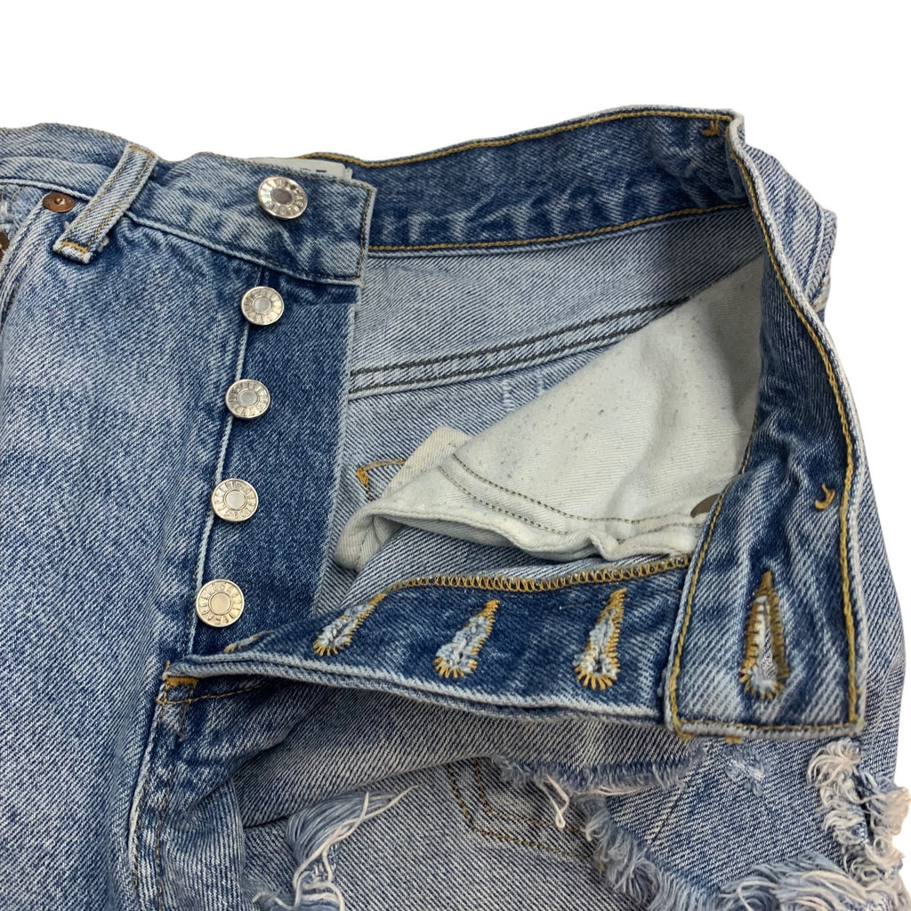 AGOLDE Parker Vintage Cut Off Short Swapmeet SZ XXS