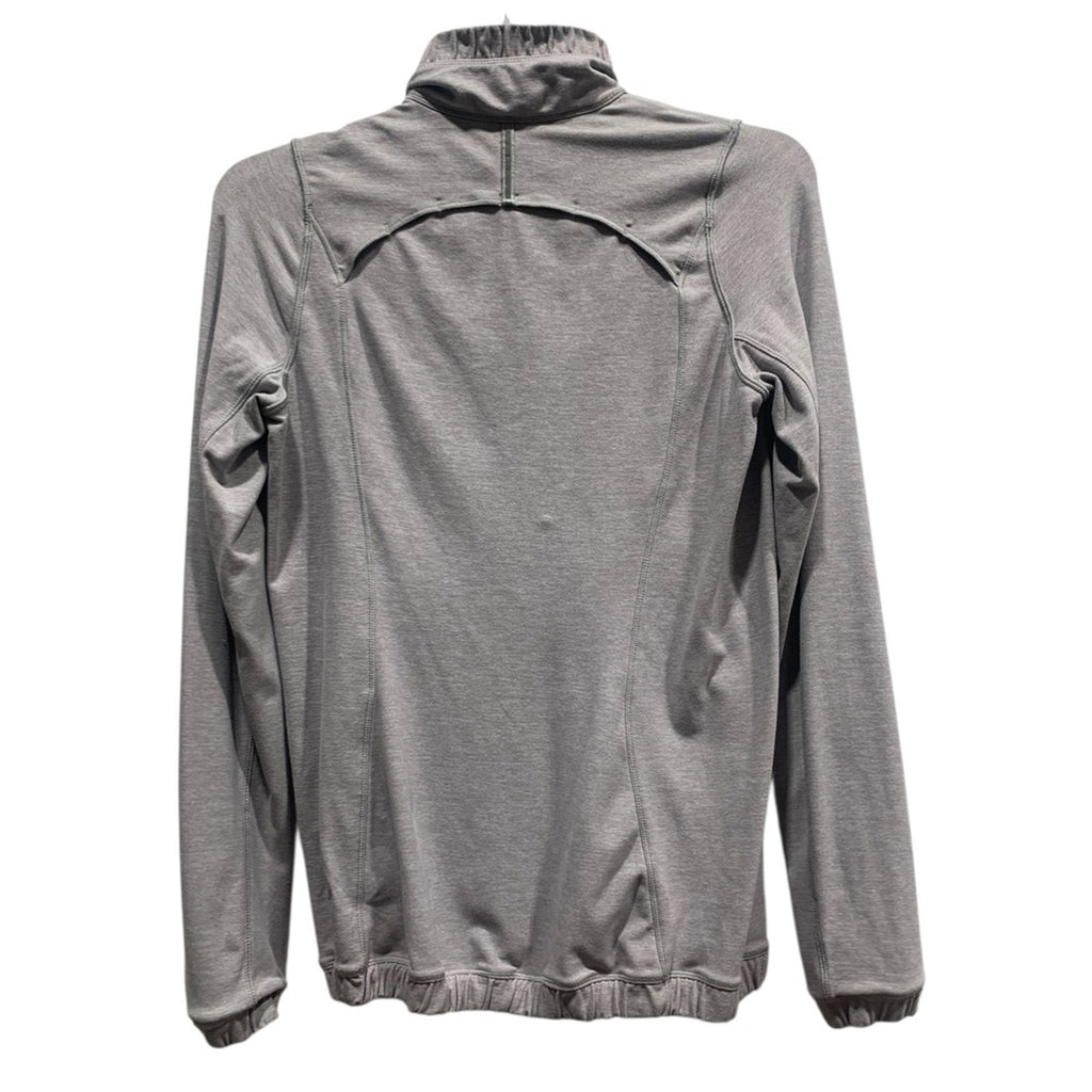 Lululemon Forthright 1/2 Zip Grey Heathered Long Sleeve Pullover Size 6
