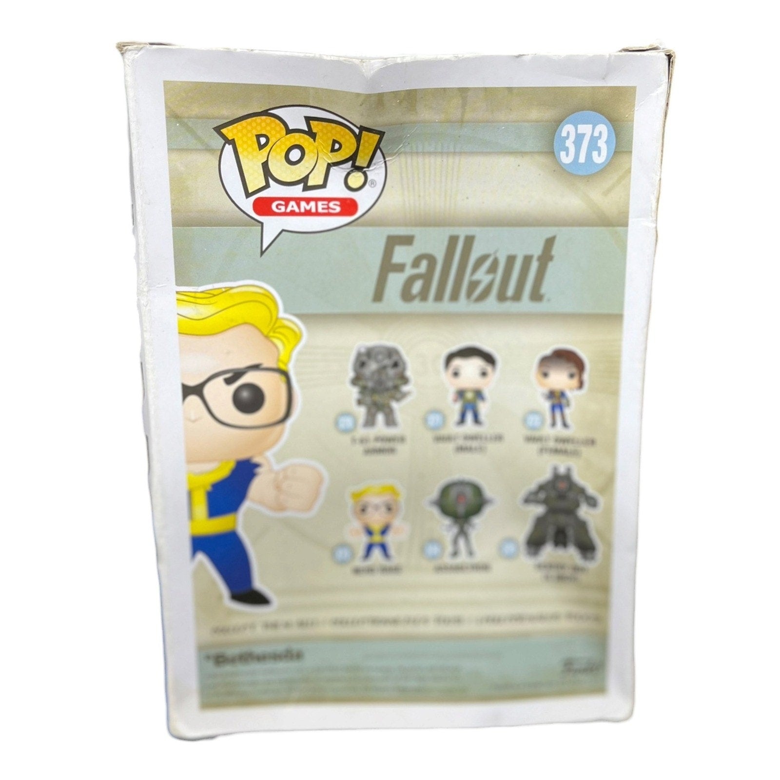 Funko Pop Games Fallout Nerd Rage 373 Vinyl Figure Vault Boy Bethesda