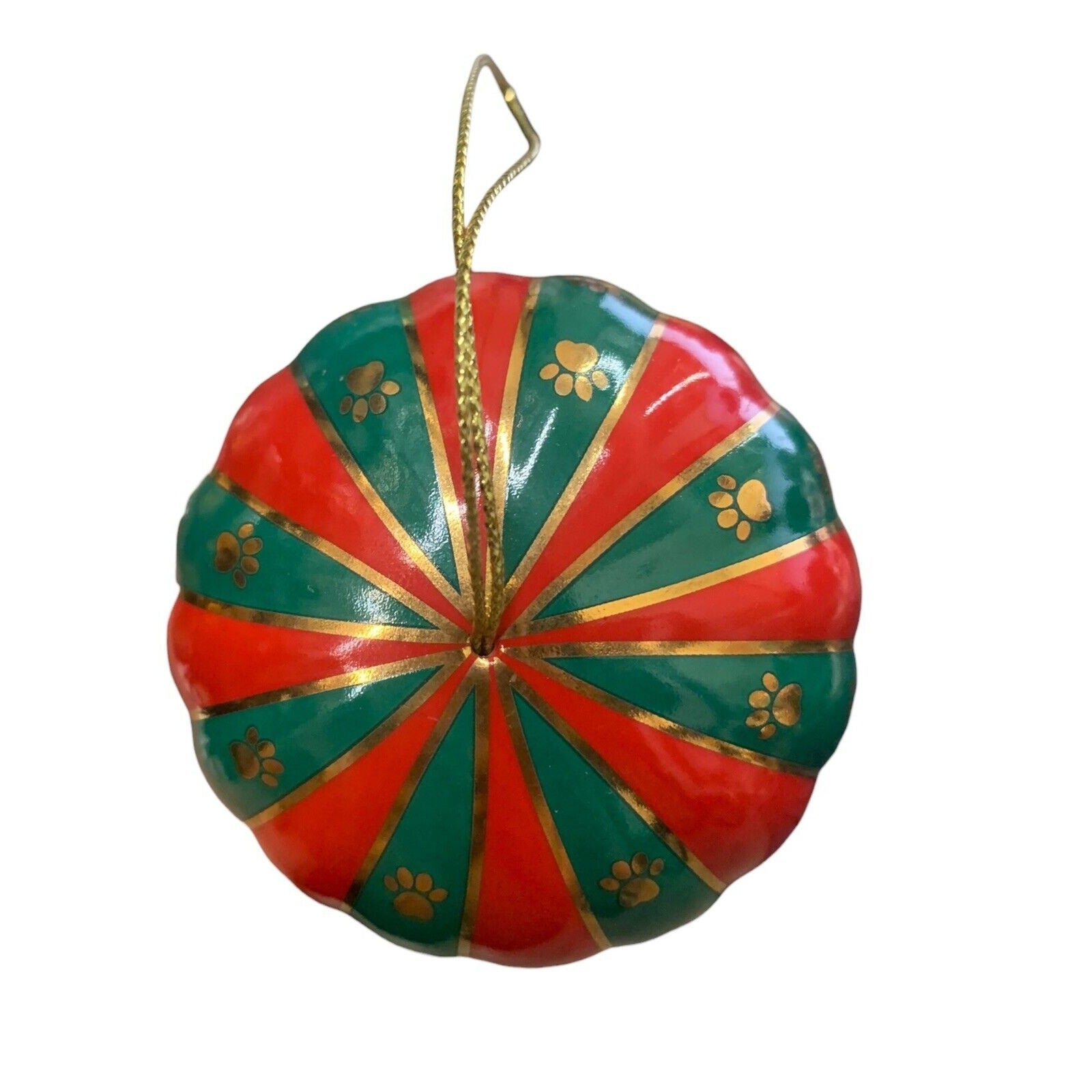 2006 Danbury Mint Dachshund Ornament Annual Holiday Adventure Hot Air Balloon