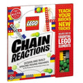 LEGO Chain Reactions Klutz Book Kit Design Build Moving Machines STEM Activity8+