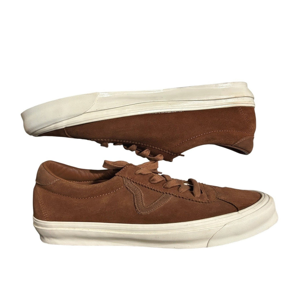 Vans Vault OG Epoch LX Bison Brown Suede Low Top Sneakers Mens 13 tortoise shell