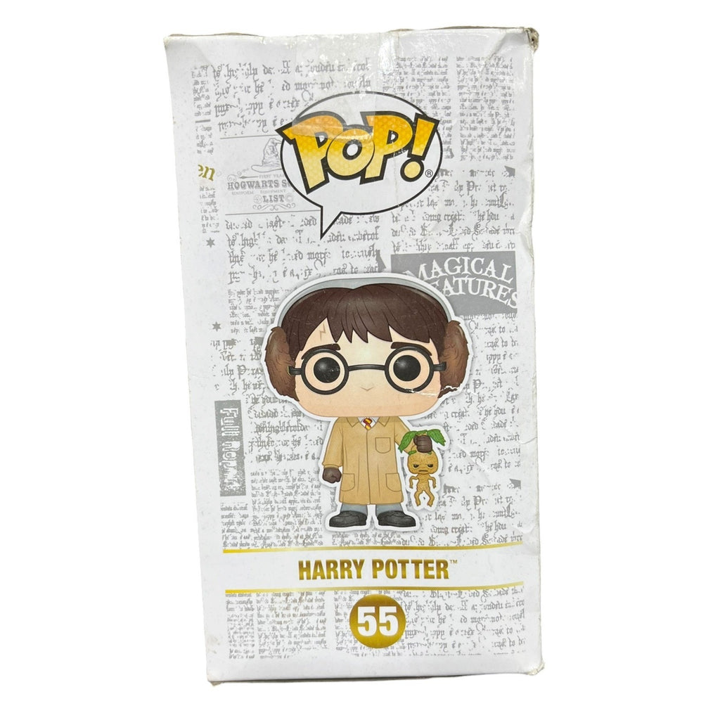 Funko Pop Harry Potter 55 with Mandrake Herbology Vinyl Figure 2018 Box Wear