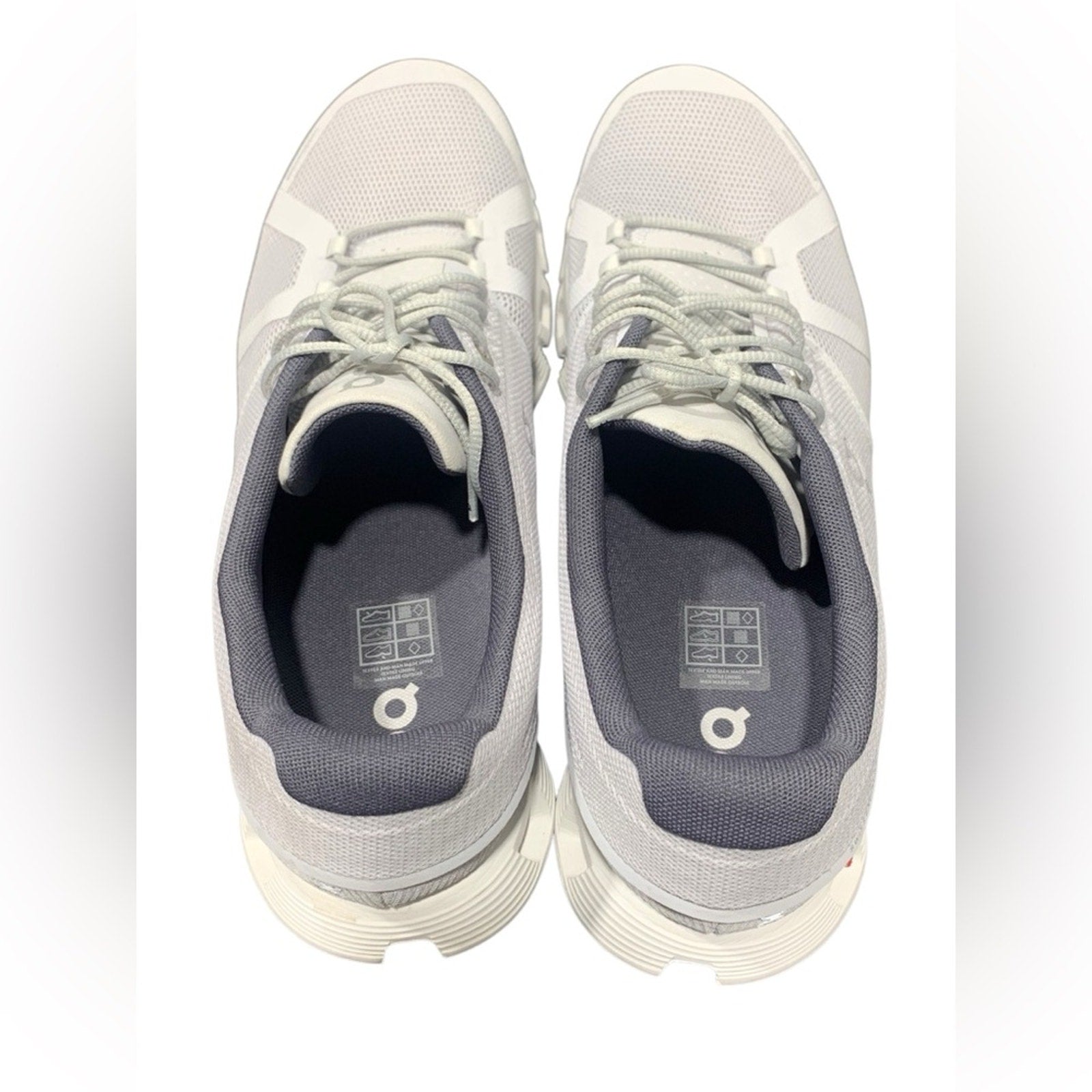 On Cloud Cloud 6 Shoes On Running Sneakers MEN'S 12.5 Glacier White