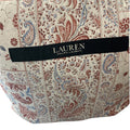 Ralph Lauren Home Katie Full Queen Comforter Set Cream Red Paisley Patchwork