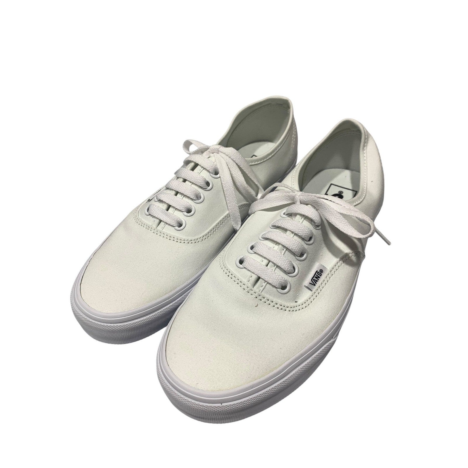Vans Authentic True White Canvas Sneakers VN000EE3W00 Mens 8 Womens 9.5