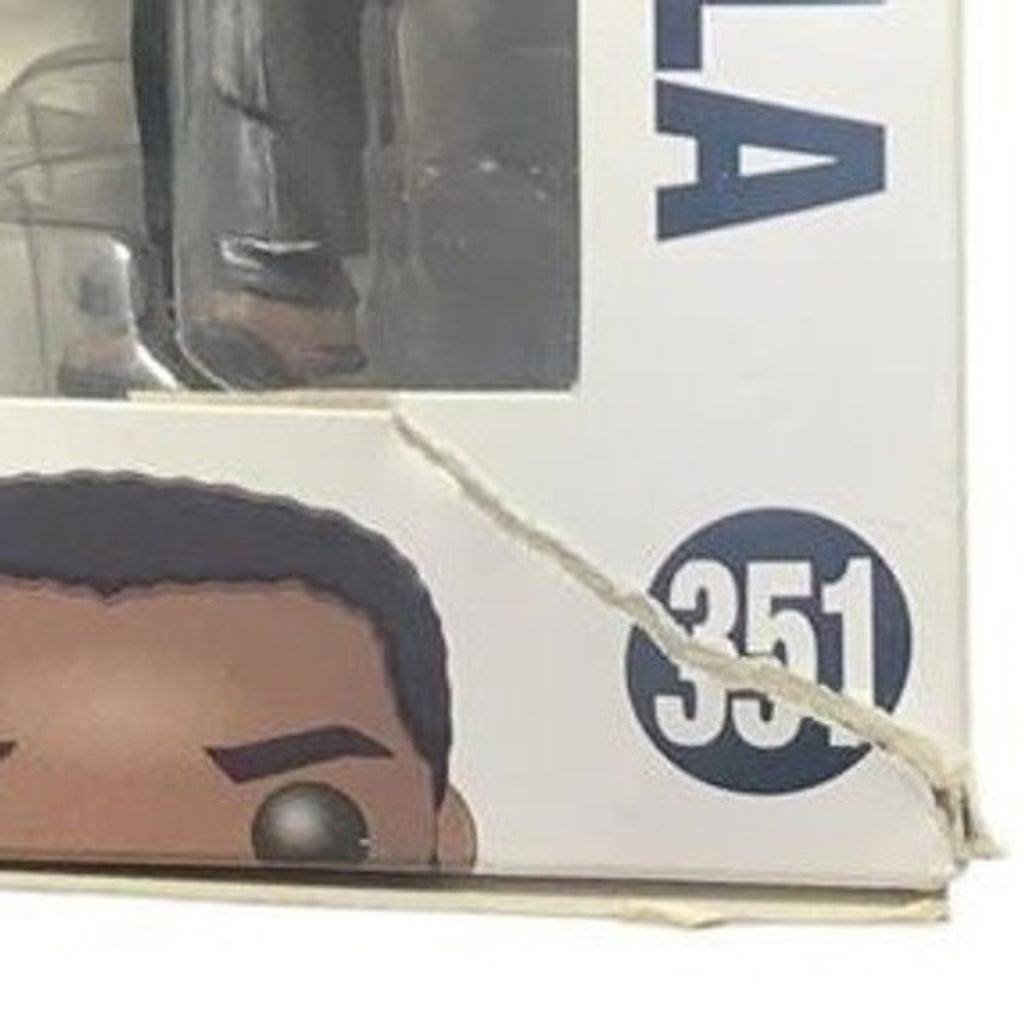 Funko Pop Marvel Black Panther T'Challa 351 Vinyl Bobble-Head Figure Box Damage