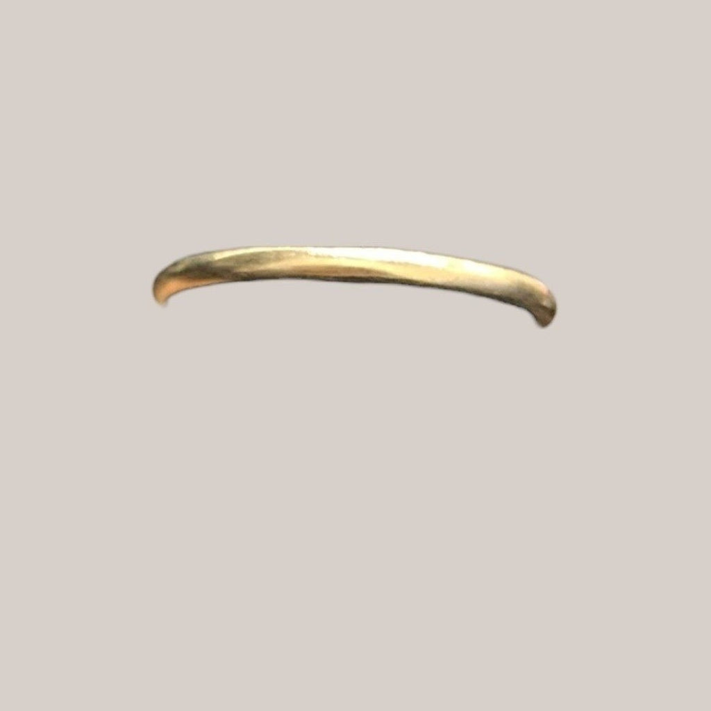 Vintage 10k Yellow Gold Double Pearl Bypass Toi et Moi Ring 2.3g size 5.5 US