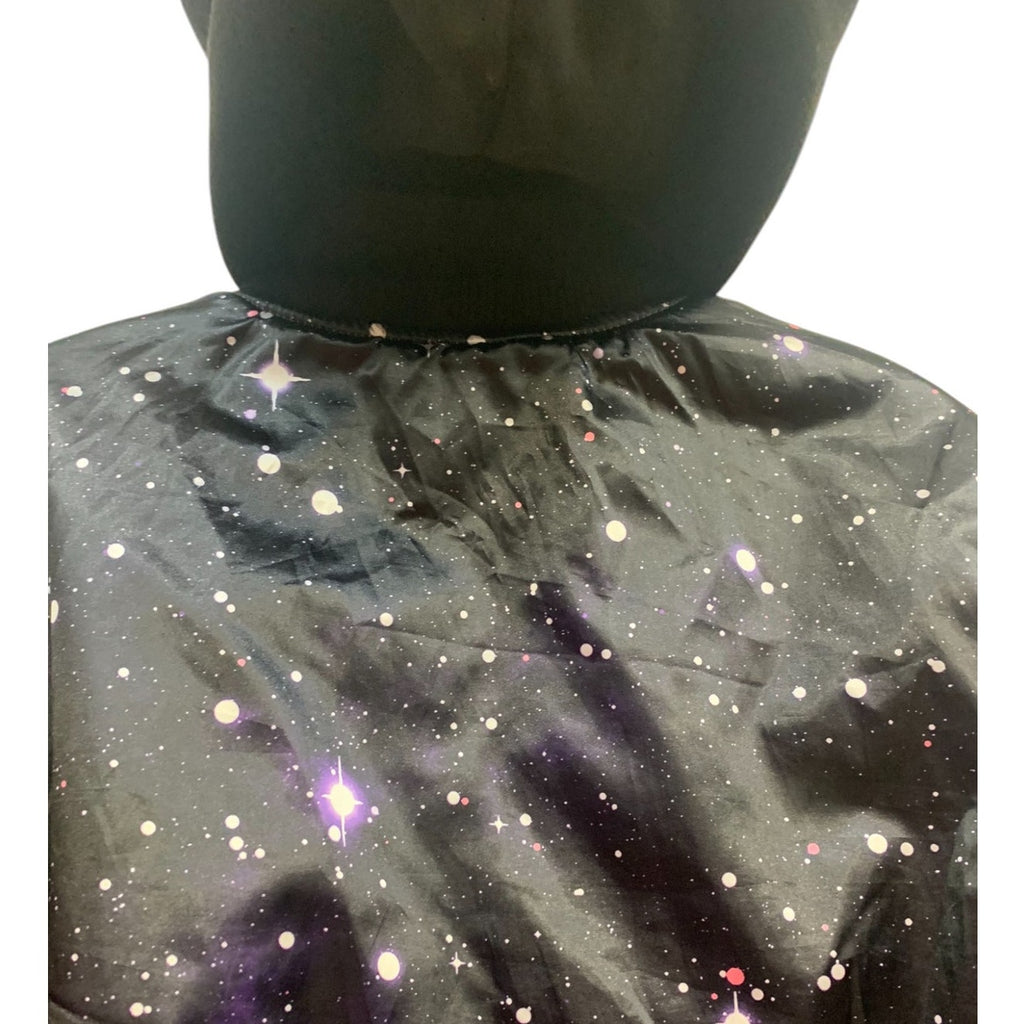 LA LAKERS GALAXY NBA SPACE HOODIE JACKET Puffer SZ S