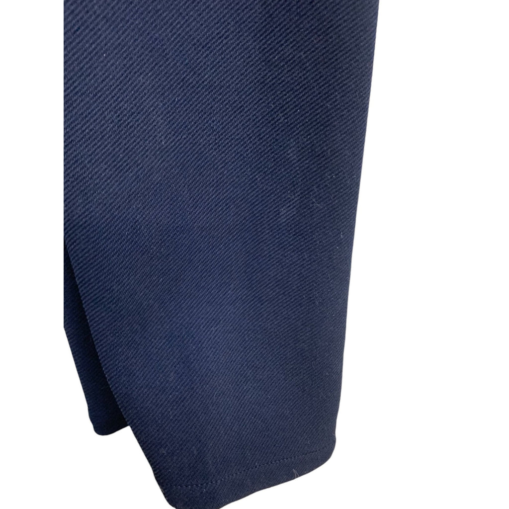 St. John Sport By Marie Gray Straight Leg High Rise Navy Pants SZ 6