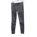 Alo Yoga Moto Leggings Black Heathered Women's Size Small