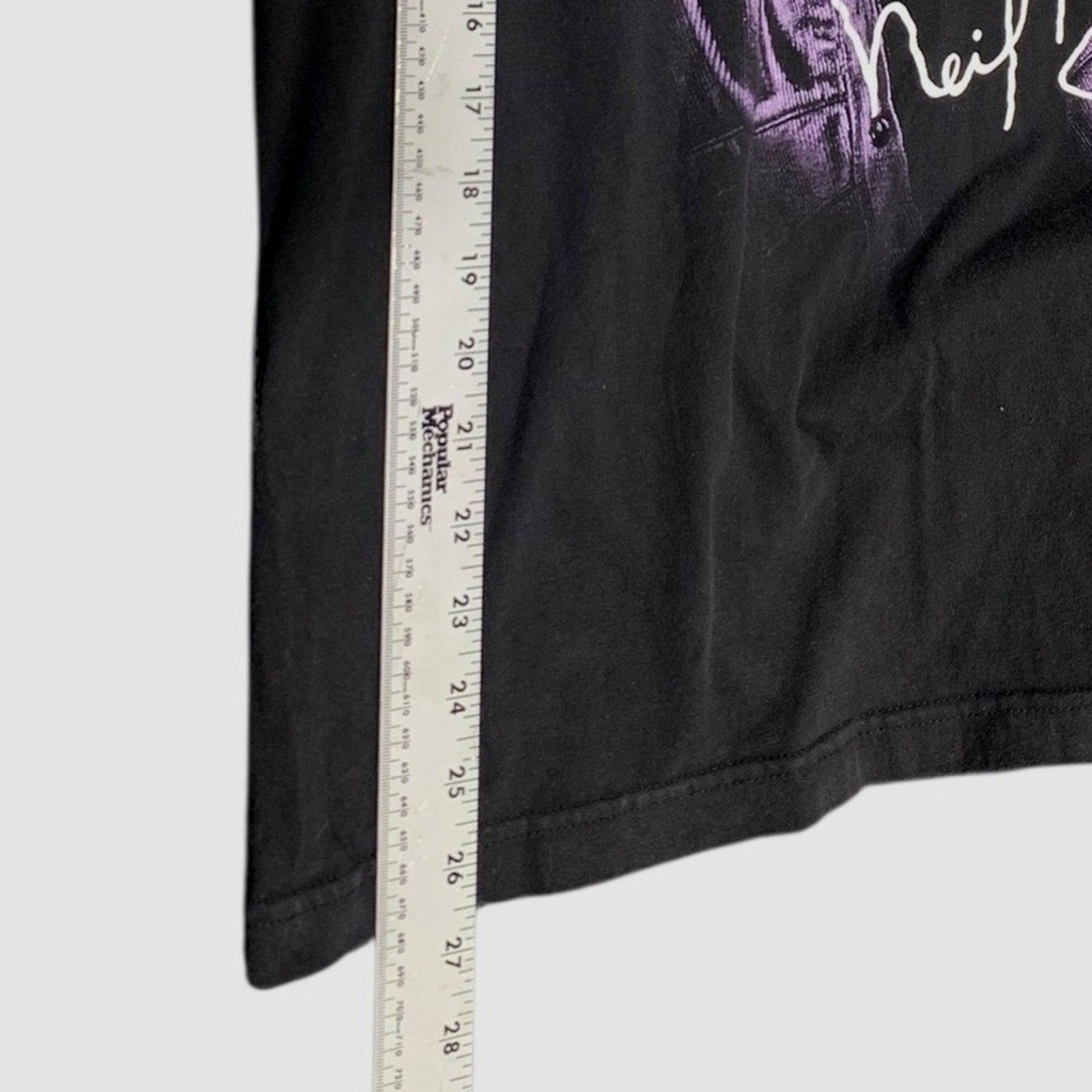 Neil Diamond 1996 U.S. Tour Black T Shirt Mens Size Large