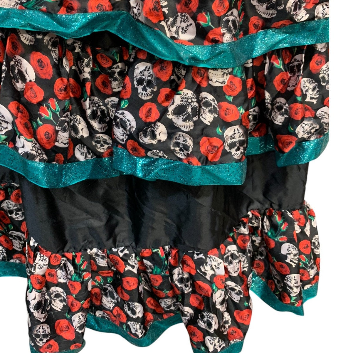 Day of the Dead Darling Dress Costume SZ M (7/8)