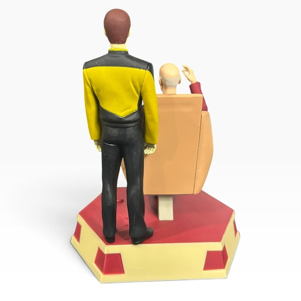 Hallmark 2017 Star Trek Picard and Data Magic Sound Keepsake Ornament QXI3402