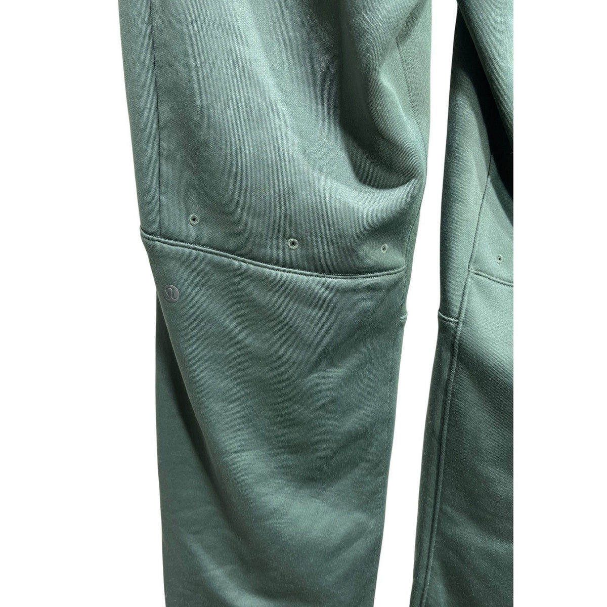 Lululemon Fleece Train Track Pant Dark Fir Green Mens Large DKFR Joggers