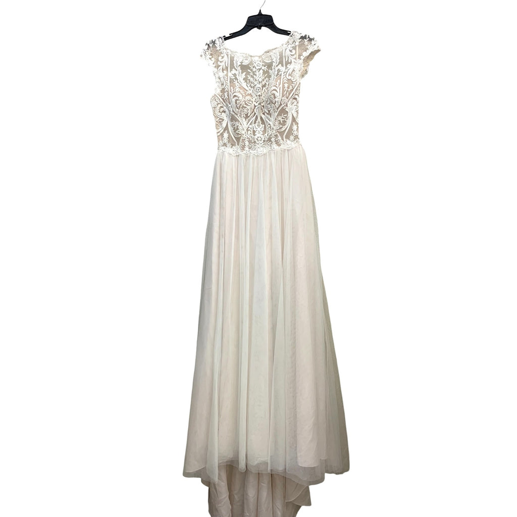 Adore by Justin Alexander Lace Wedding Dress SZ 6