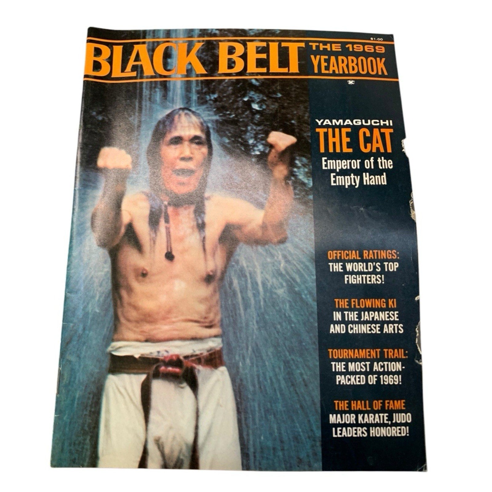 1969 BLACK BELT YEARBOOK GOGEN "THE CAT" YAMAGUCHI KARATE KUNG FU MARTIAL ARTS