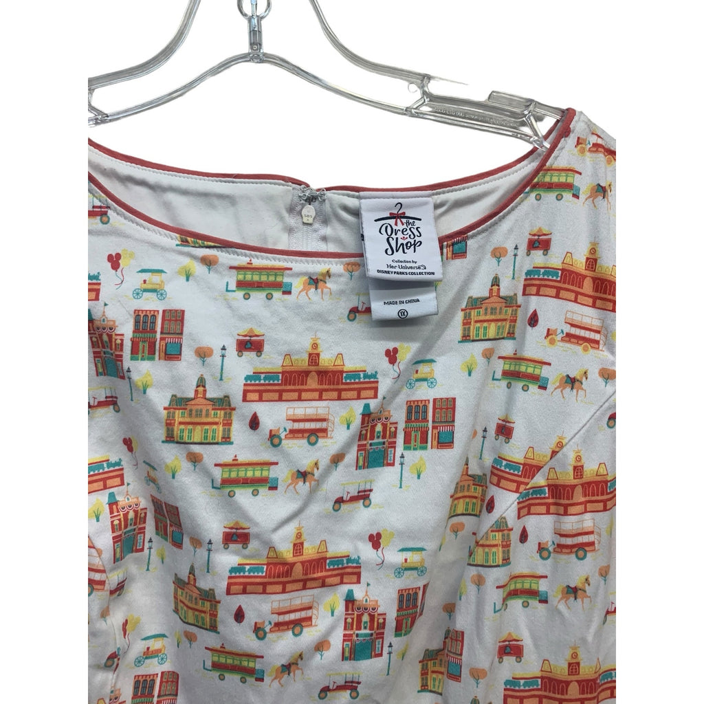 Disney The Dress Shop Shop Main Street Dress SZ  1X