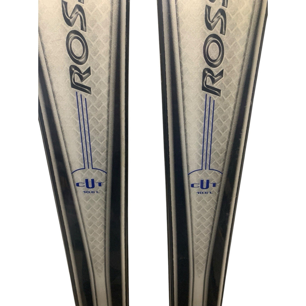 Rossignol CUT 10.6L Downhill Skis Gray 160 CM w/ TYROLIA SL100 Bindings - NICE