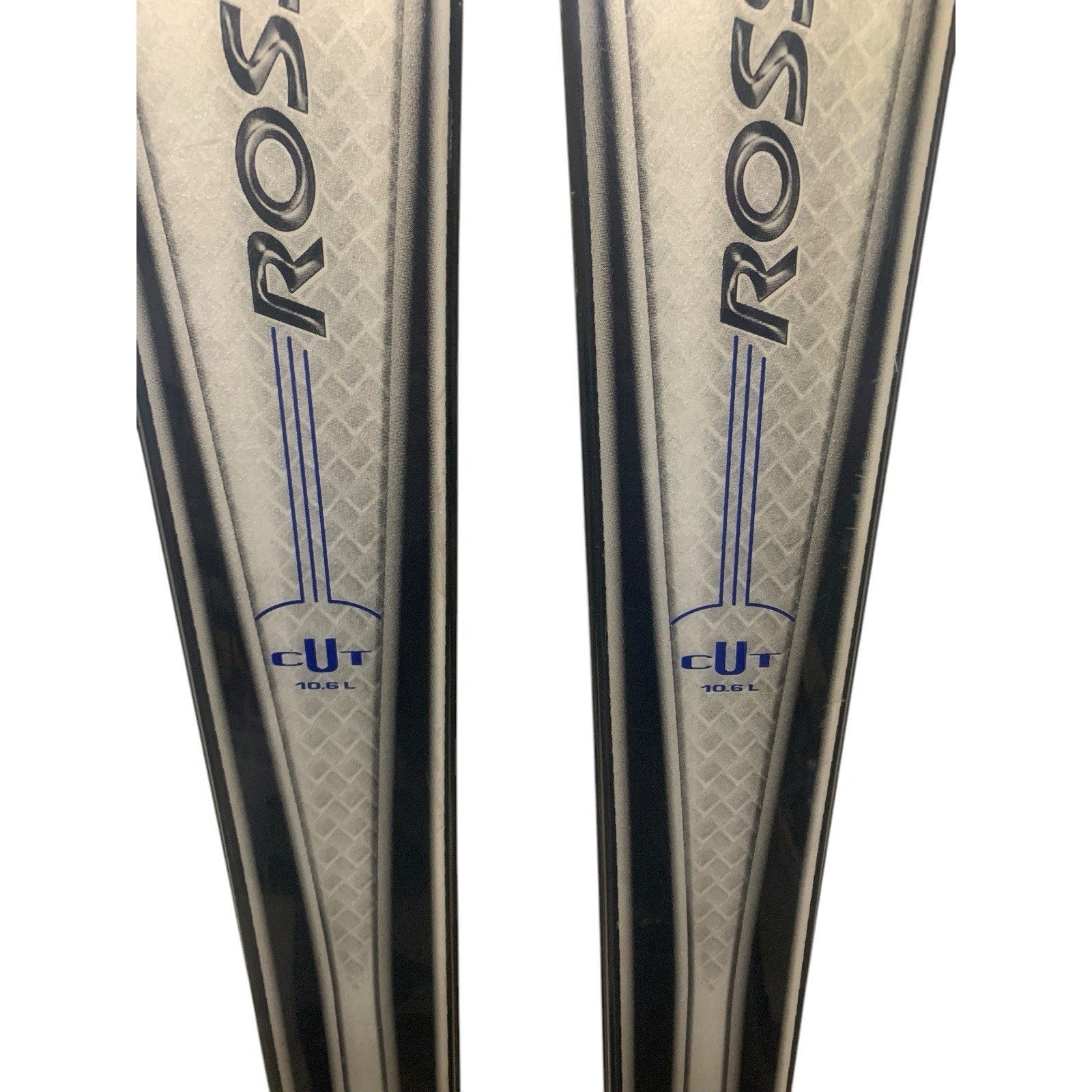 Rossignol CUT 10.6L Downhill Skis Gray 160 CM w/ TYROLIA SL100 Bindings - NICE