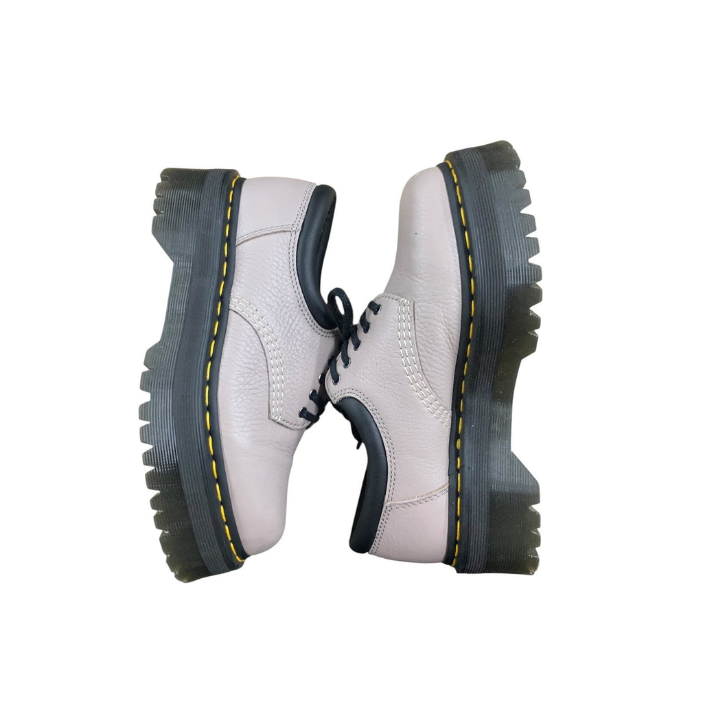 Dr. Martens 1461 Quad Platform Leather Oxford Shoes Women's Size 8