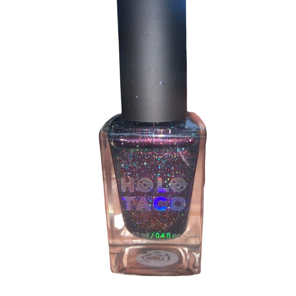 NEW HOLO TACO 'Existential Crisis HOLOGRAPHIC GLITTER BOUTIQUE INDIE NAIL POLISH