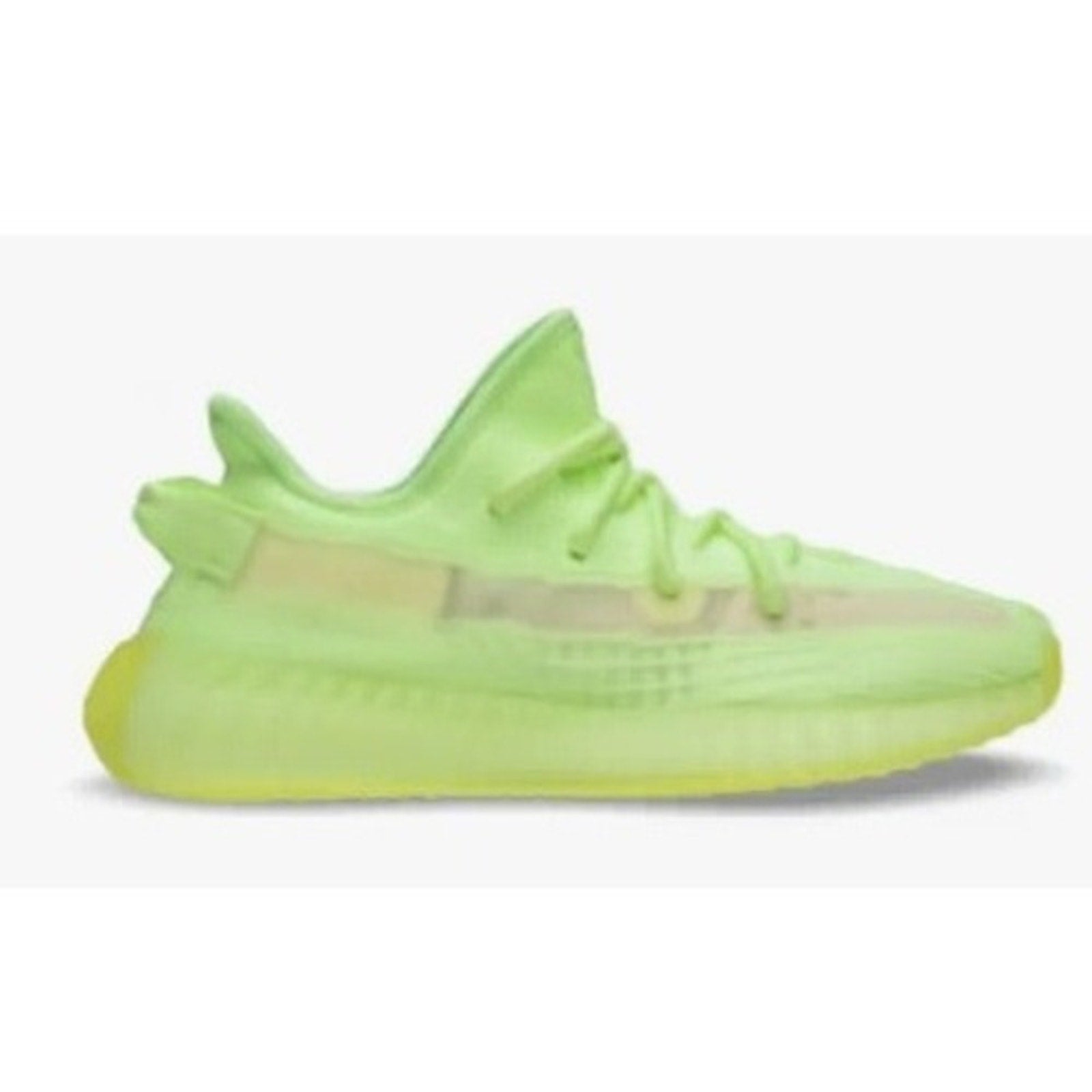 Adidas Yeezy Boost 350 V2 Glow Green Sneakers Shoes Mens Fashion SZ 6.5