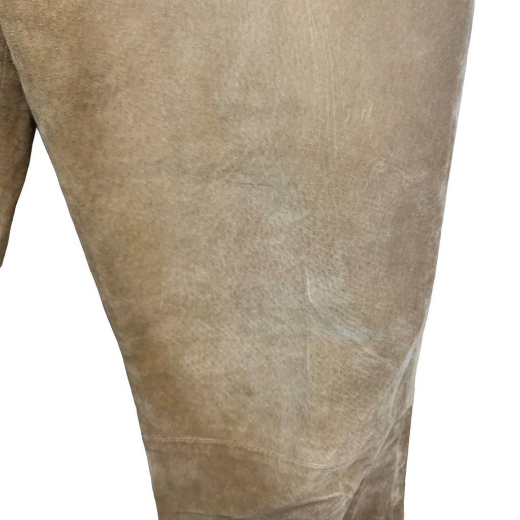 90's Jou Jou Skins 100%  Suede Leather Pants SZ 7/8