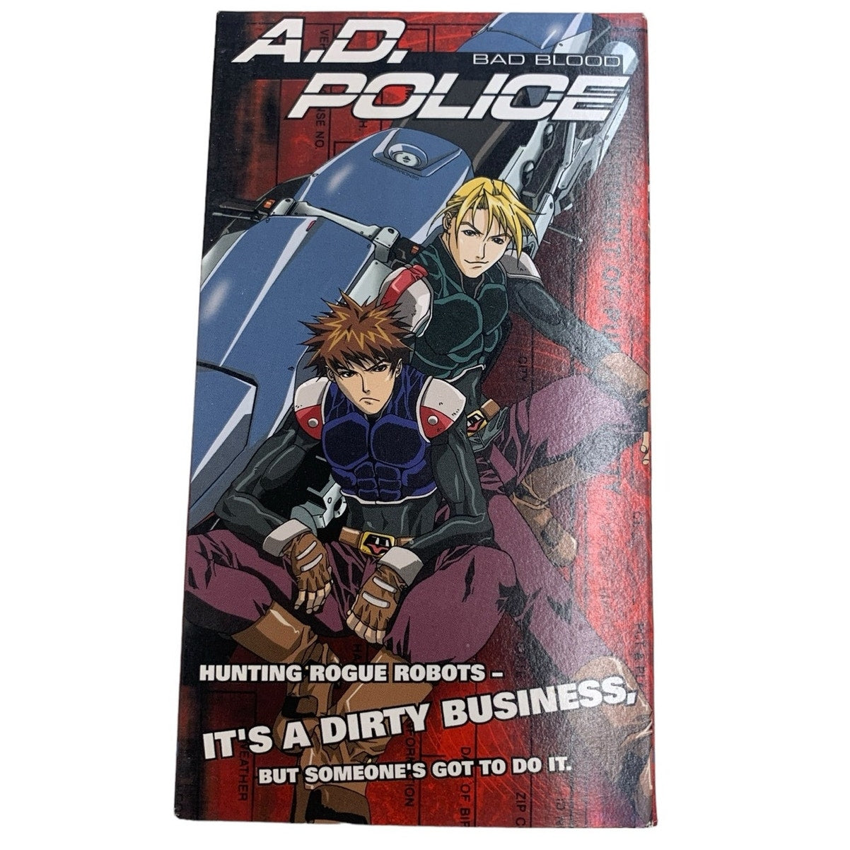 A.D. Police: To Protect and Serve VHS English Dubbed