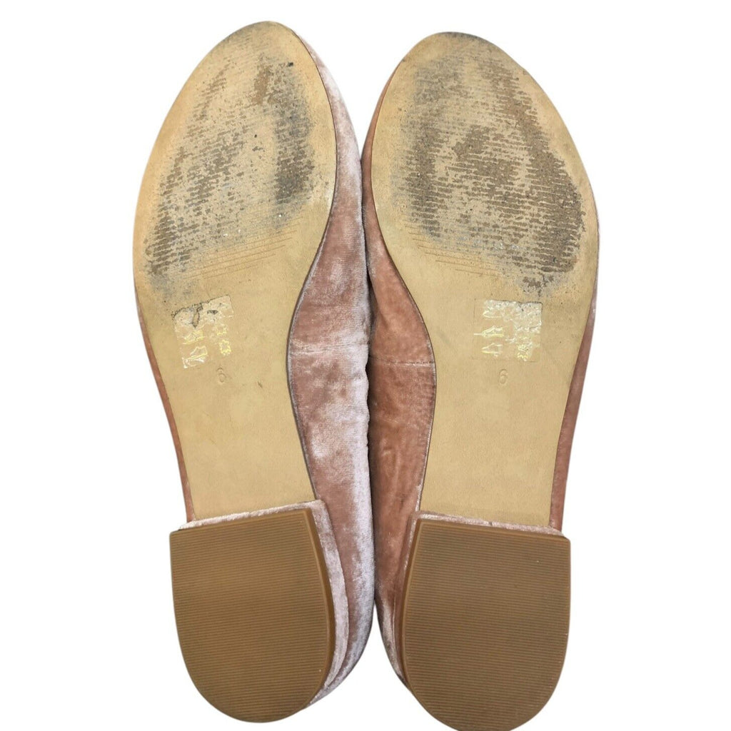 Madewell The Leia Ballet Flat in Velvet Size 6