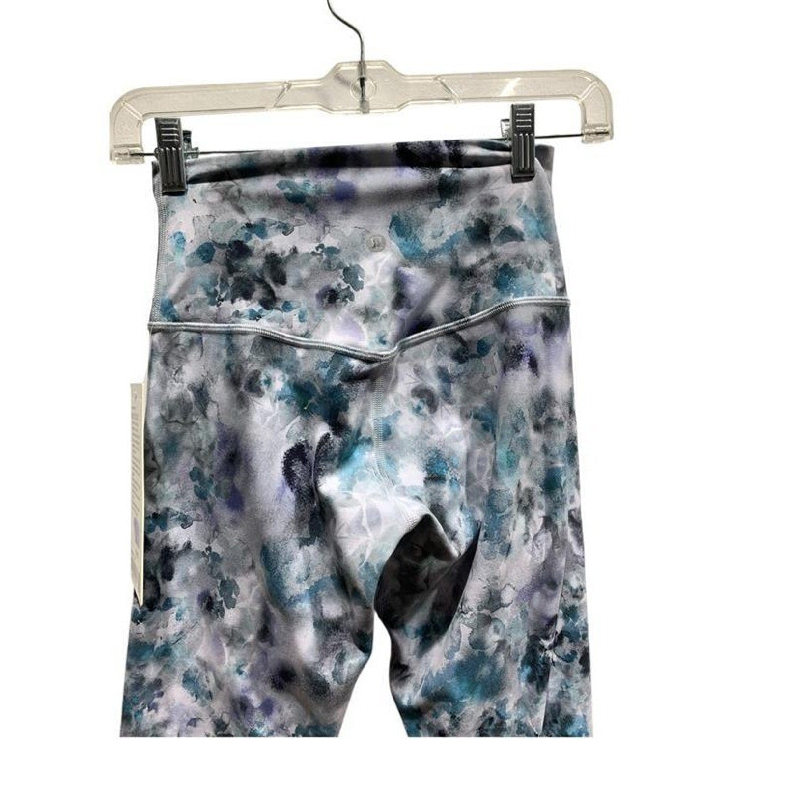 Lululemon Align High-Rise Pant 28 Kaleidofloral Multi Blue Purple LW5DM9S SZ 4