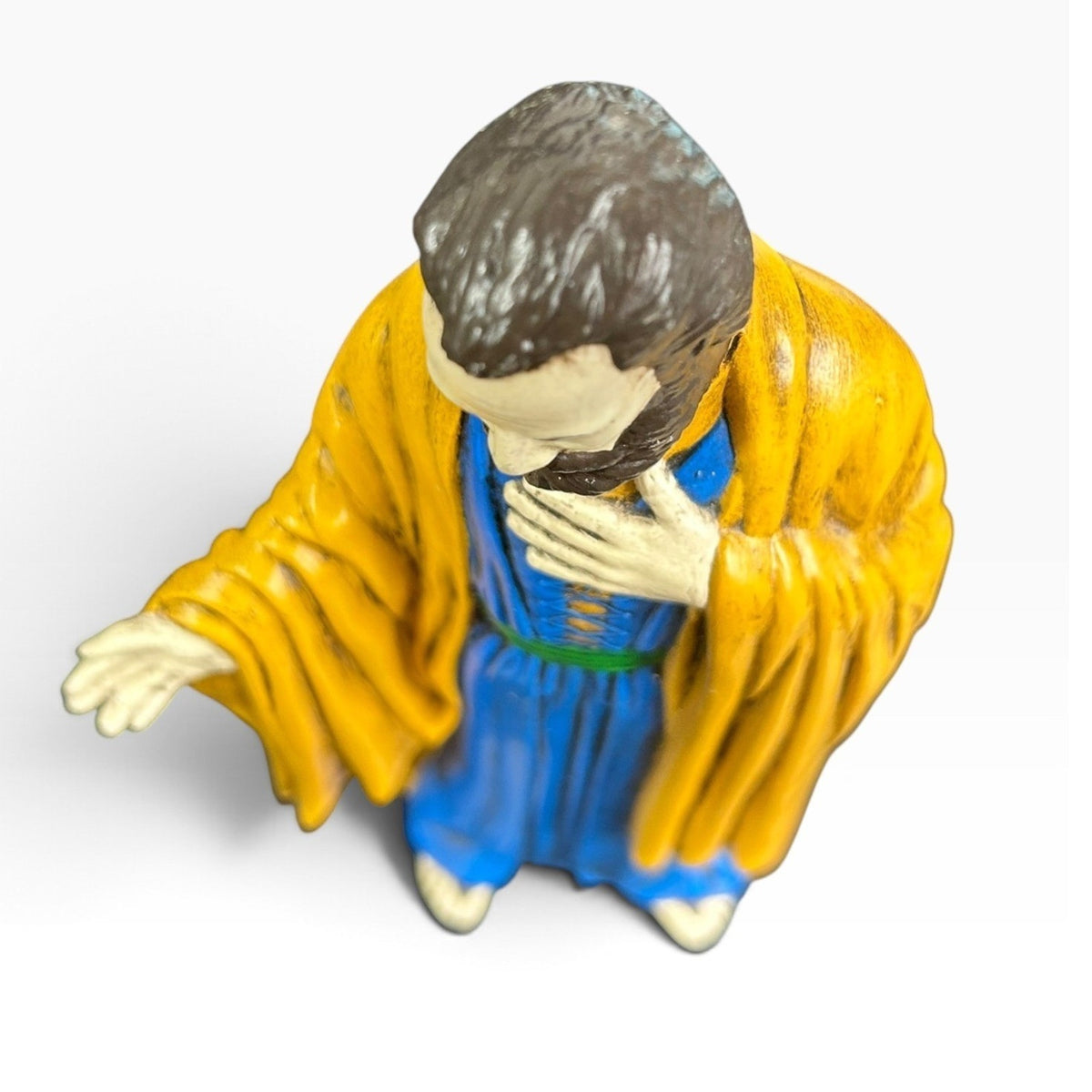 Vintage 1970s Holland Mold Hand Painted Nativity Saint Joseph Figure 9 inch