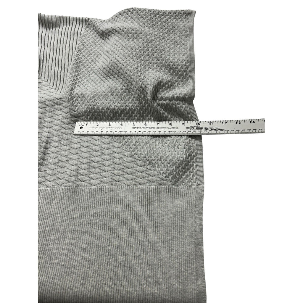 Lululemon Dream Weaver Wrap Heathered Grey Knit Cashmere Blend Cardigan OS