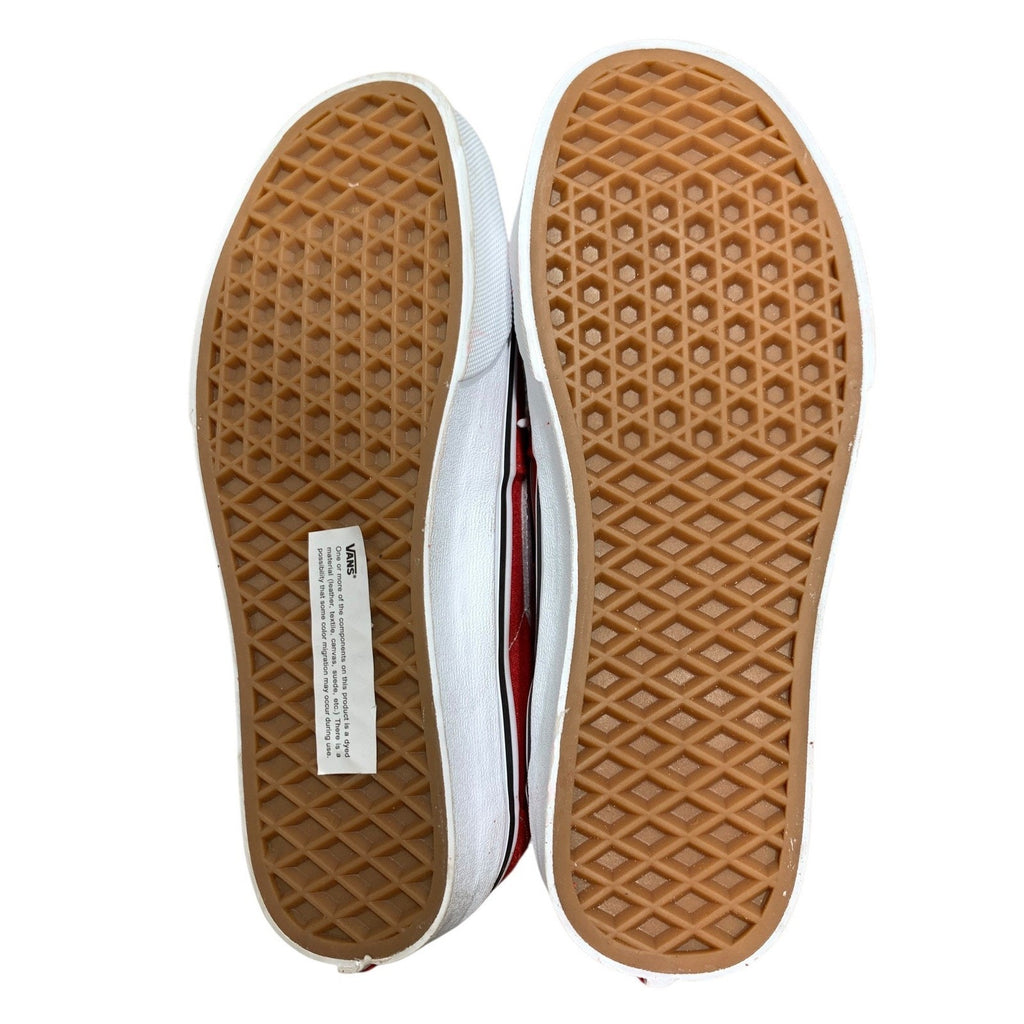Vans Sk8-Hi Racing Red True White High Top Sneakers Mens 4 Womens 5.5