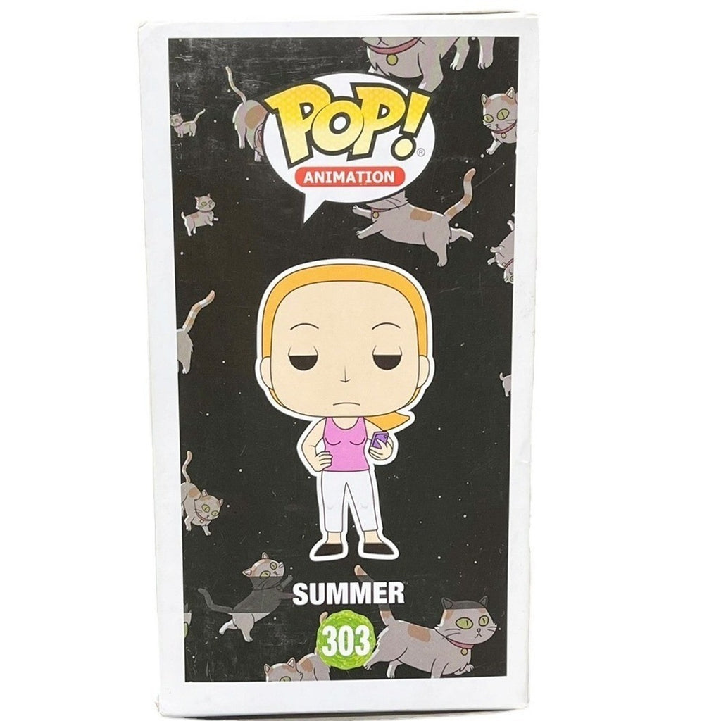 Funko Pop Rick and Morty Summer #303 Vinyl Figure Animation Adult Swim 2017