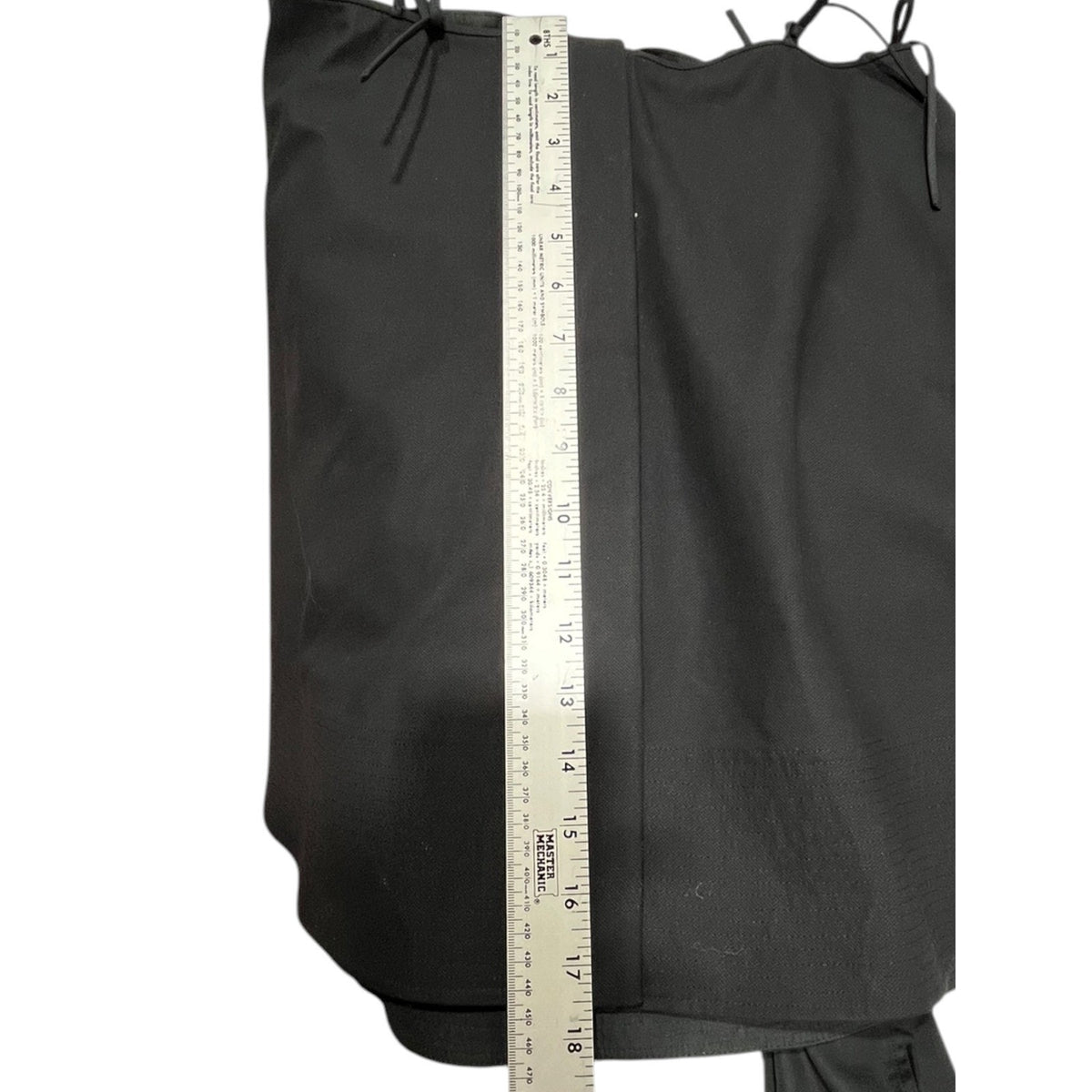 Alexander Wang Black Cotton Cutout Tie Waist Shirt Dress Size 2 Long Sleeve