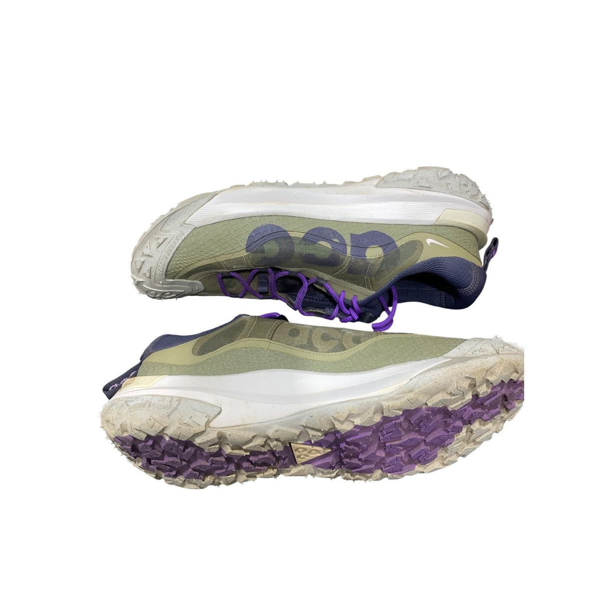 Nike ACG Mountain Fly 2 Low Neutral Olive Gridiron DV7903-200 Mens Size 10