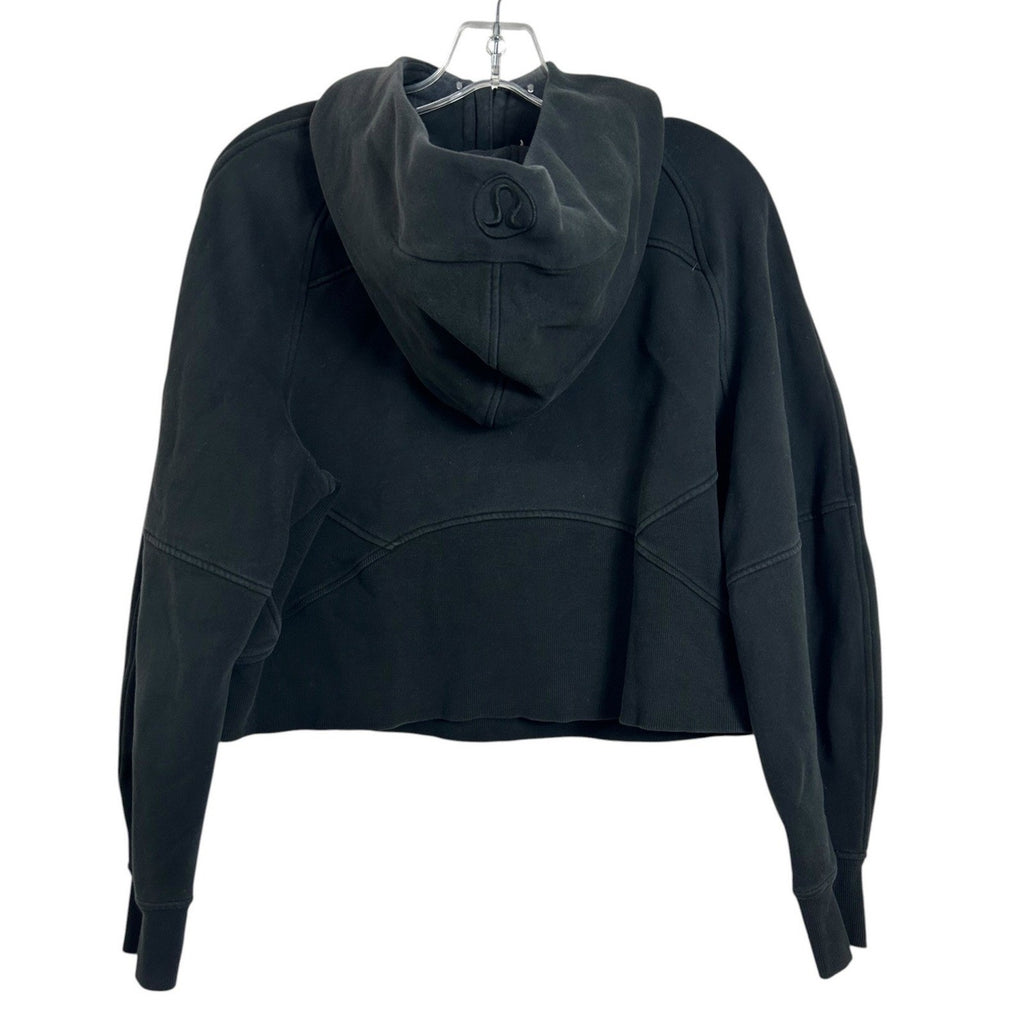 Lululemon Scuba Oversized Half-Zip Hoodie Black LW3DM4S M/L cozy active winter